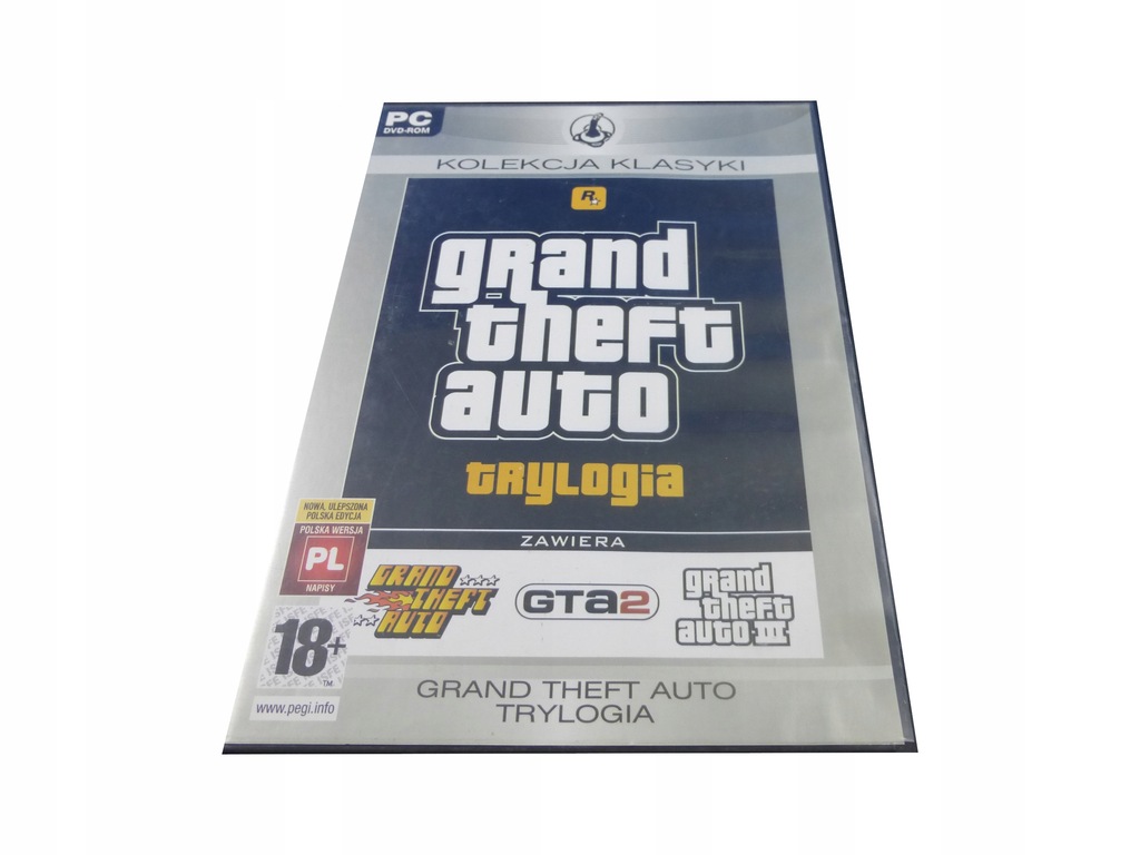 Купить GRAND THEFT AUTO GTA I 2 III 3 TRILOGY ПК PL: отзывы, фото и ...