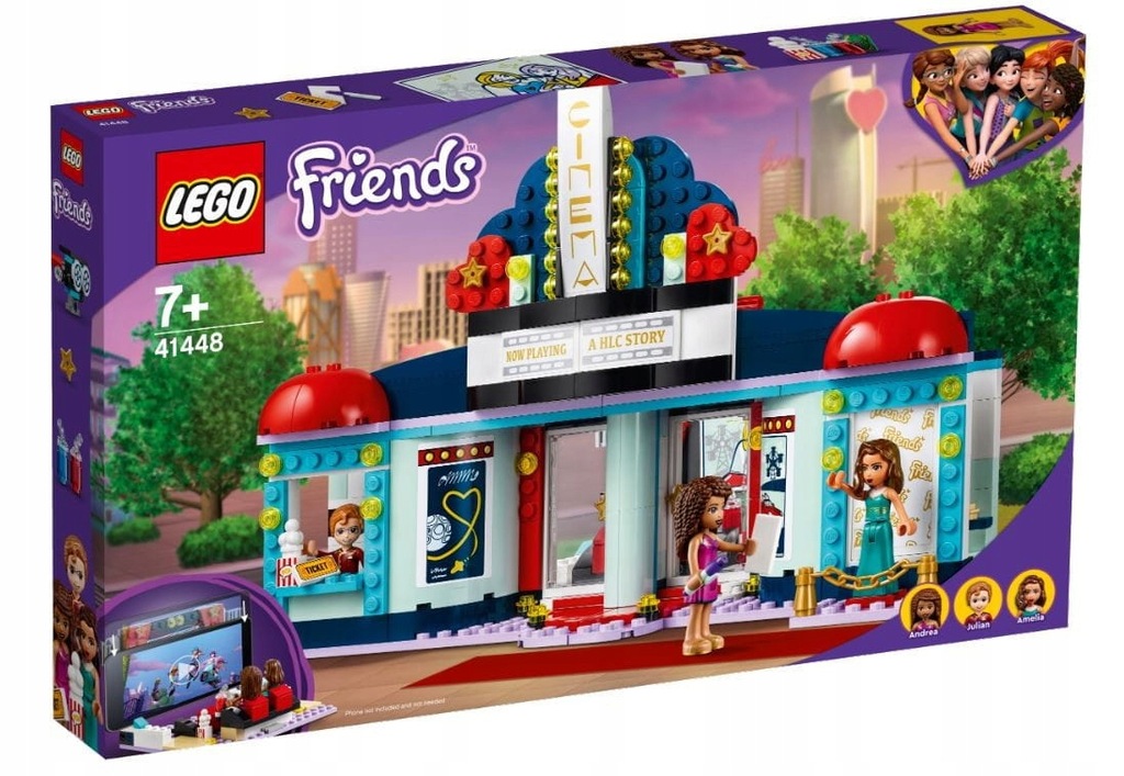 LEGO Klocki Friends Kino w Heartlake City 41448