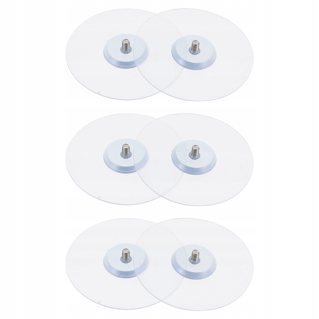 Pull Handle Fixing Sticker Sticky Disk 6 Pcs