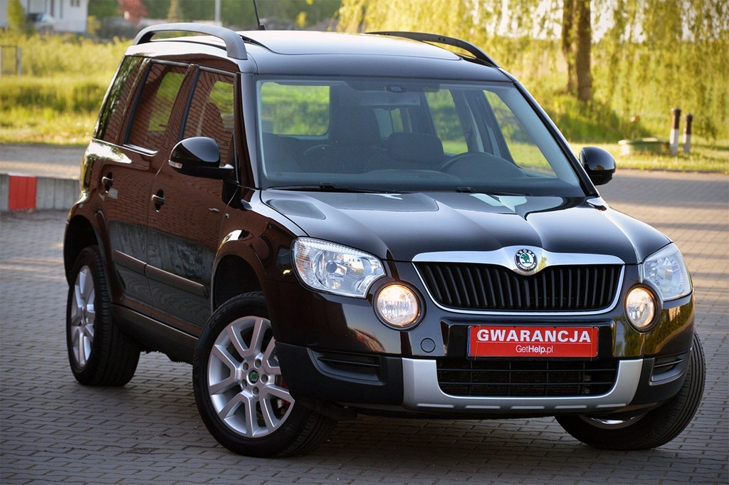 SKODA YETI 2.0 TDI 110PS Navi Panorama Zadbana z Niemiec Okazja! Gwarancja!