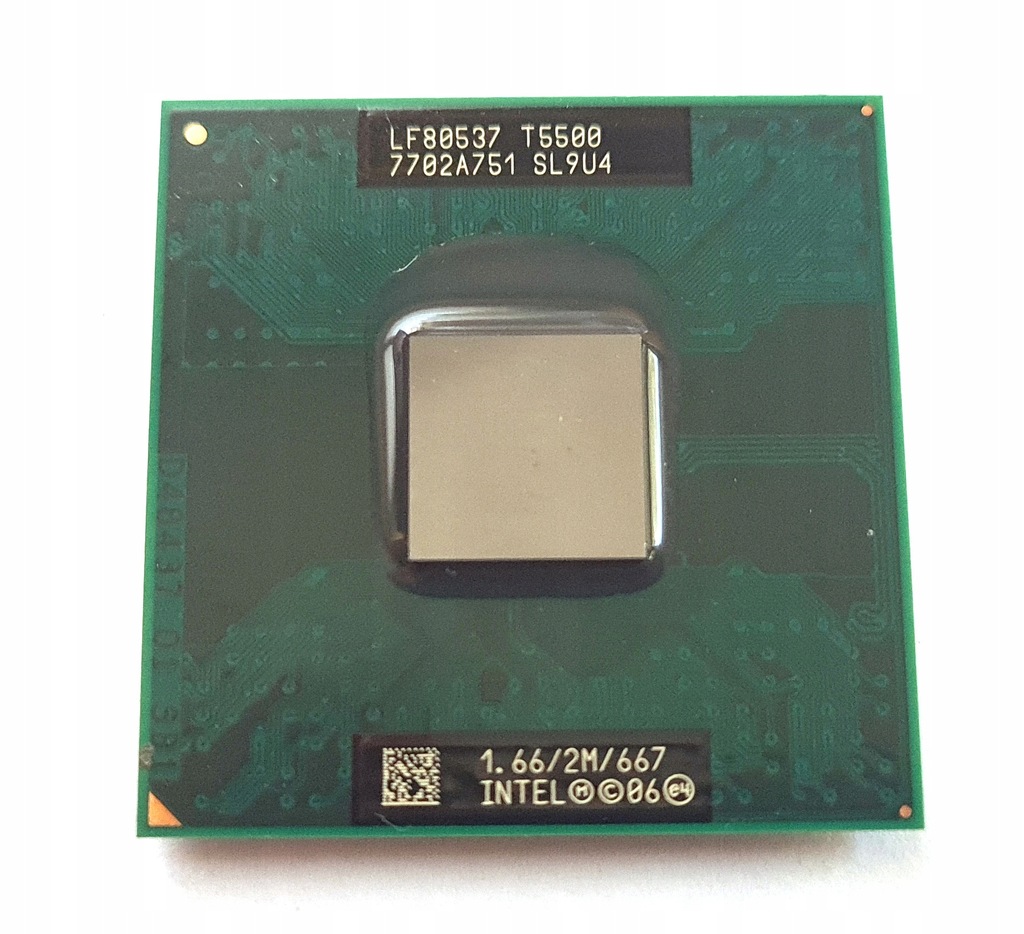 INTEL CORE DUO T5500 2x 1.66 GHz / 2M / 667