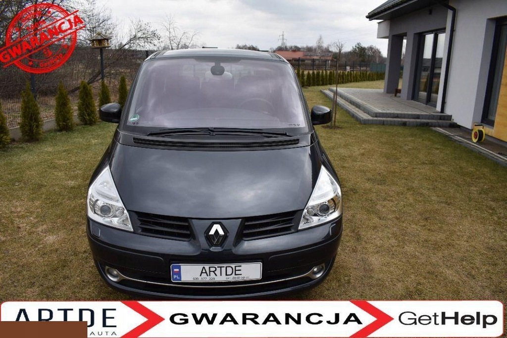 Renault Espace Bezwypadkowy Panorama 2x alu Navi