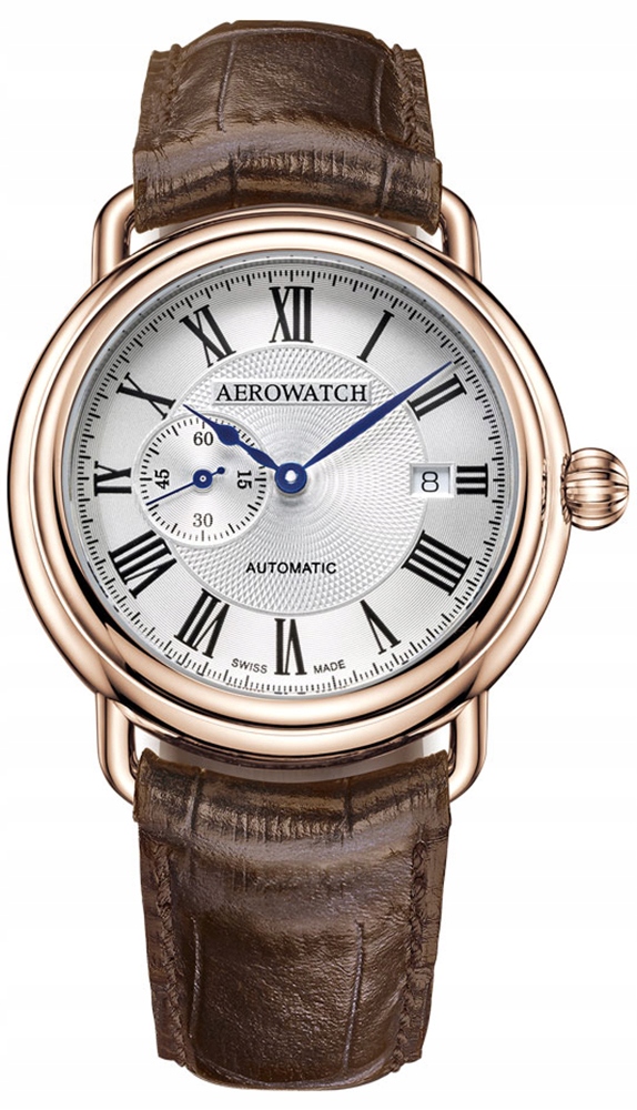 ZEGAREK ZŁOTY AEROWATCH 76983-RO01 + INSTRUKCJA