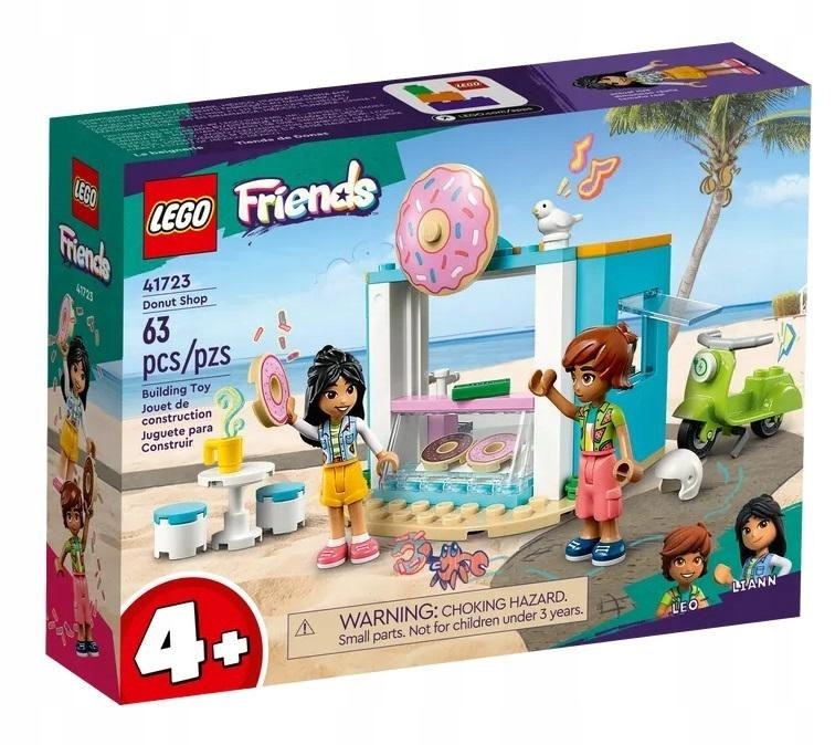 LEGO FRIENDS 41723 CUKIERNIA Z PĄCZKAMI