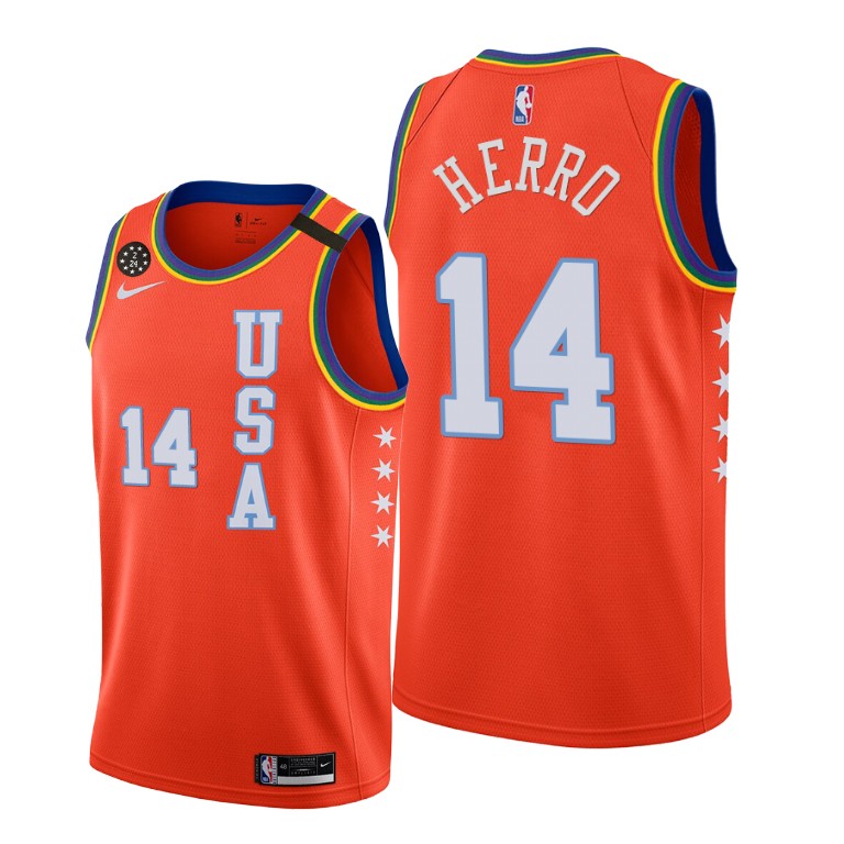 NBA USA Koszykówka Koszulkas # 14 Herro-M