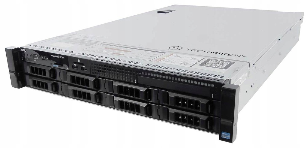 Serwer Dell PowerEdge R720 2x E5-2609 16RAM 2x PSU