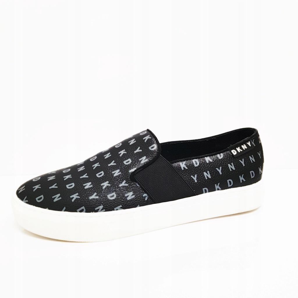 BUTY DKNY 41 MĘSKIE MOKASYNY WSUWANE SLIP ON