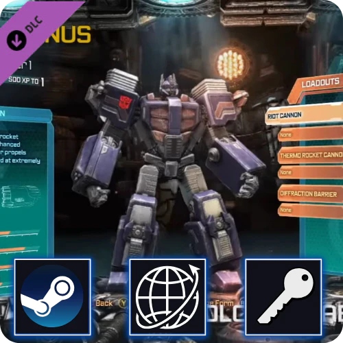 Transformers Fall of Cybertron Multiplayer Havoc Pack DLC Steam Klucz Globa