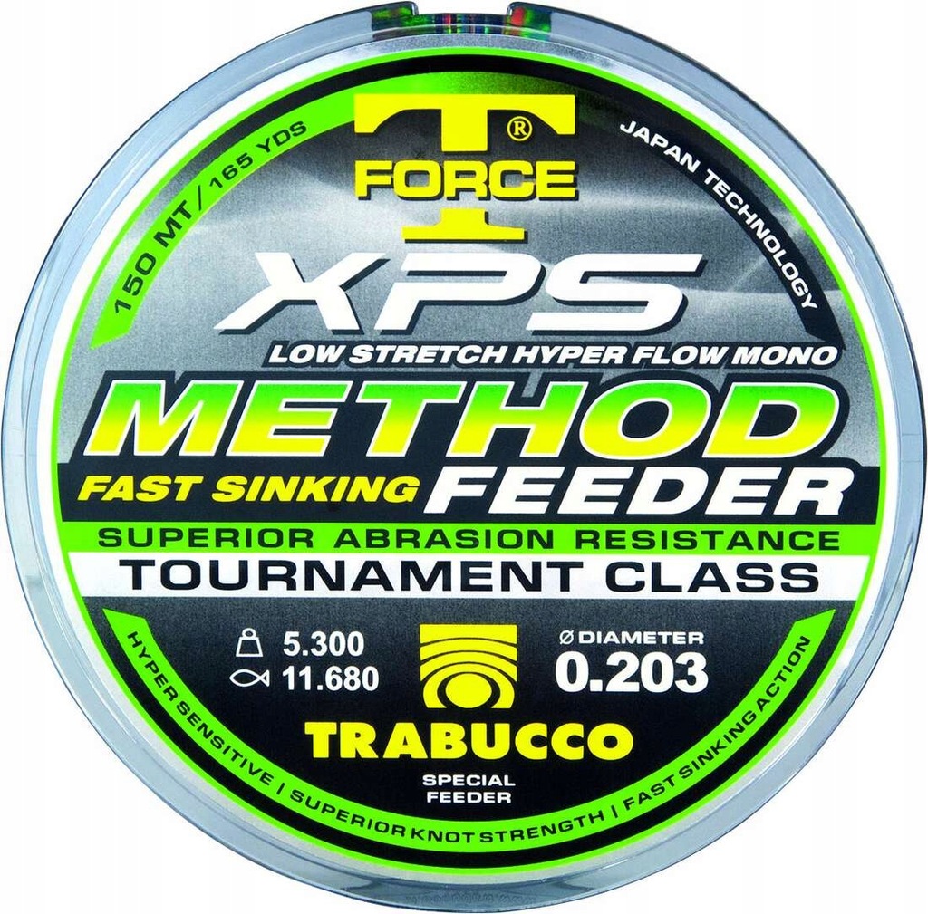 ŻYŁKA TRABUCCO T-FORCE XPS METHOD FEEDER 0,255mm