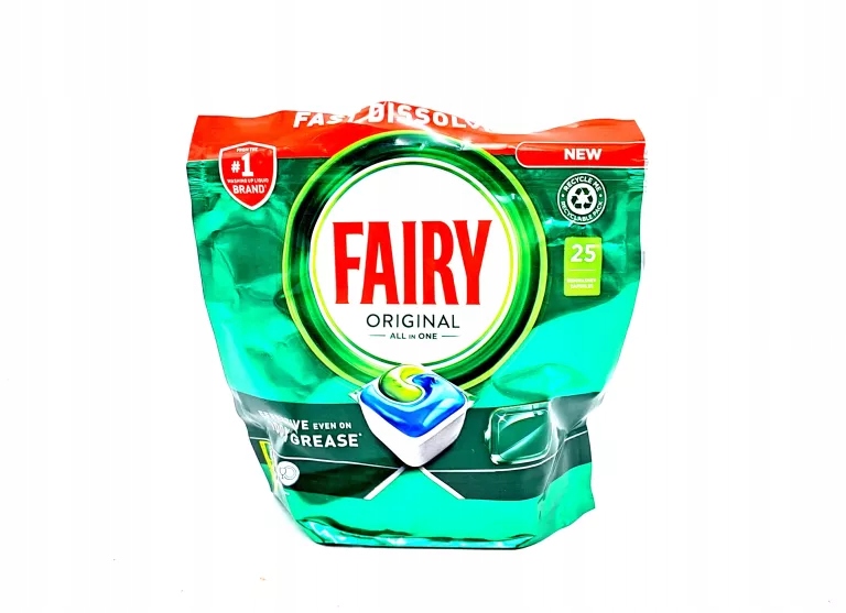 FAIRY ORIGINAL ALL IN ONE KAPSUŁKI DO ZMYWARKI 25S