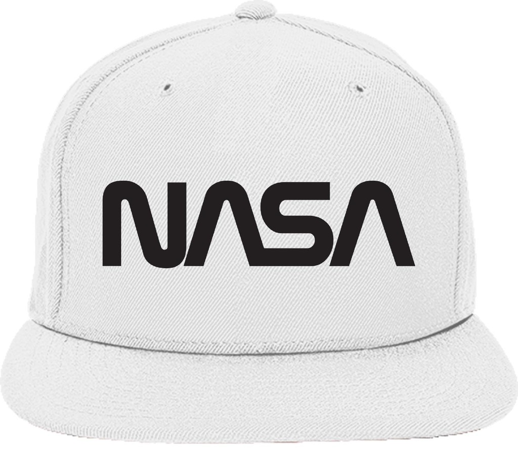 Czapka snapback biała NASA 02