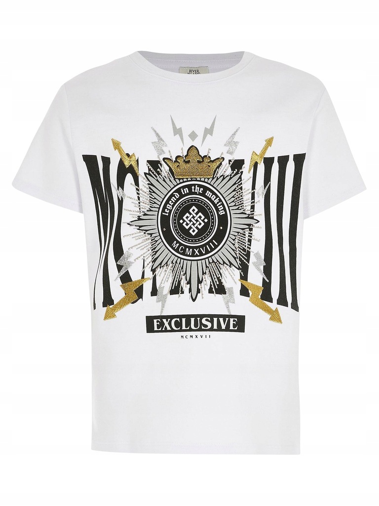 RIVER ISLAND T-SHIRT DZIECIĘCY MXMLX__152