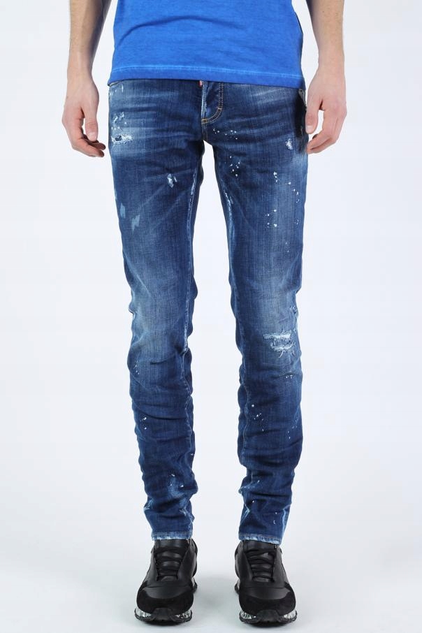 Jeansy Dsquared 2 Slim Jean r. 50 (plein, diesel)