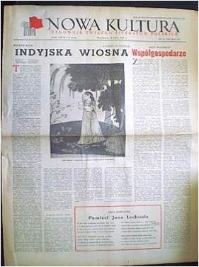 Nowa kultura tygodnik nr 29/1956 - 1956