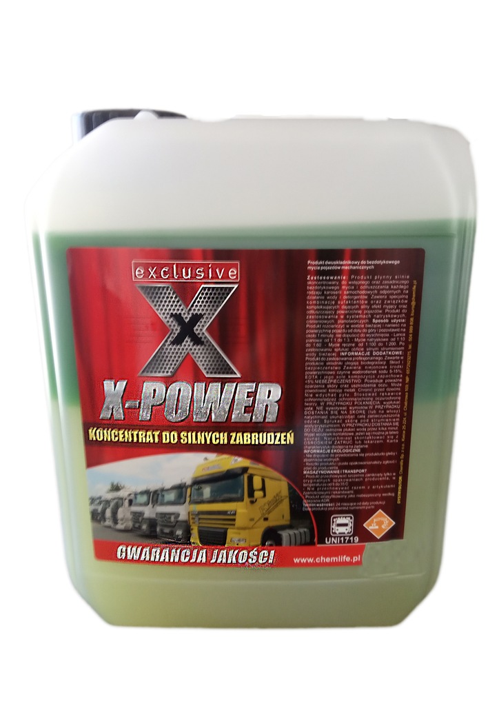 X-Power -mycie silnika|TIR|osobowe czyszczenie. 5L