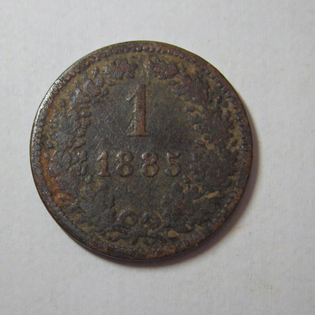 1 Krajcar 1885r. Austria BCM!!(6345z)