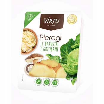 Pierogi z kapustą i grzybami Virtu 400g