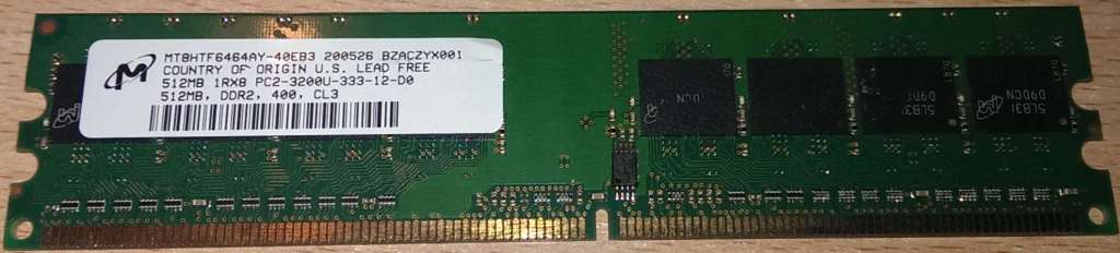 512 MB - DDR2