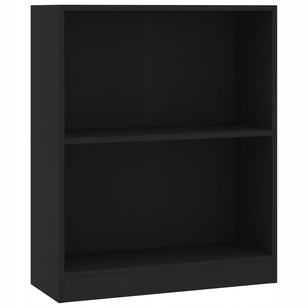 Szafka, czarna, 60x24x74,5 cm, materiał