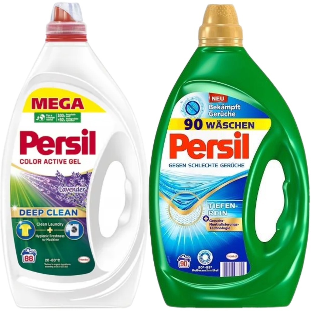 Persil żel do prania Kolor/Universal 3,96L + 4,5L