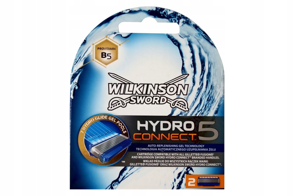 Wkłady do maszynki WILKINSON Hydro Connect5, 2 szt