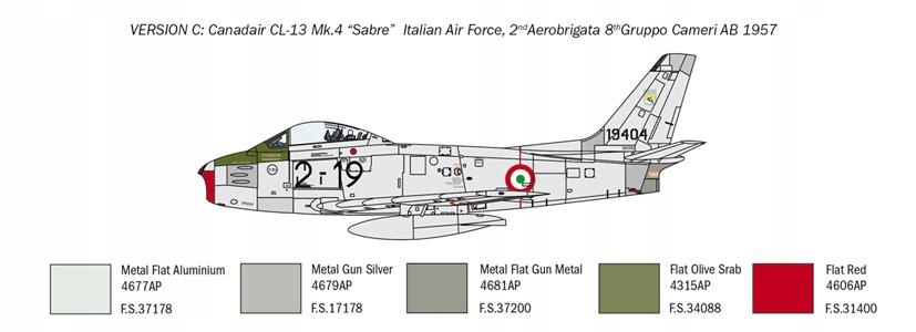 Купить Italeri 2799 F-86E Sabre 1:48: отзывы, фото, характеристики в интерне-магазине Aredi.ru