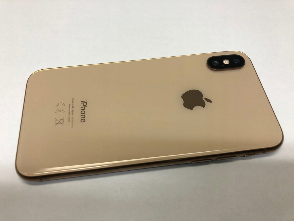 APPLE iPhone XS 64GB GOLD - 8944493307 - oficjalne archiwum Allegro