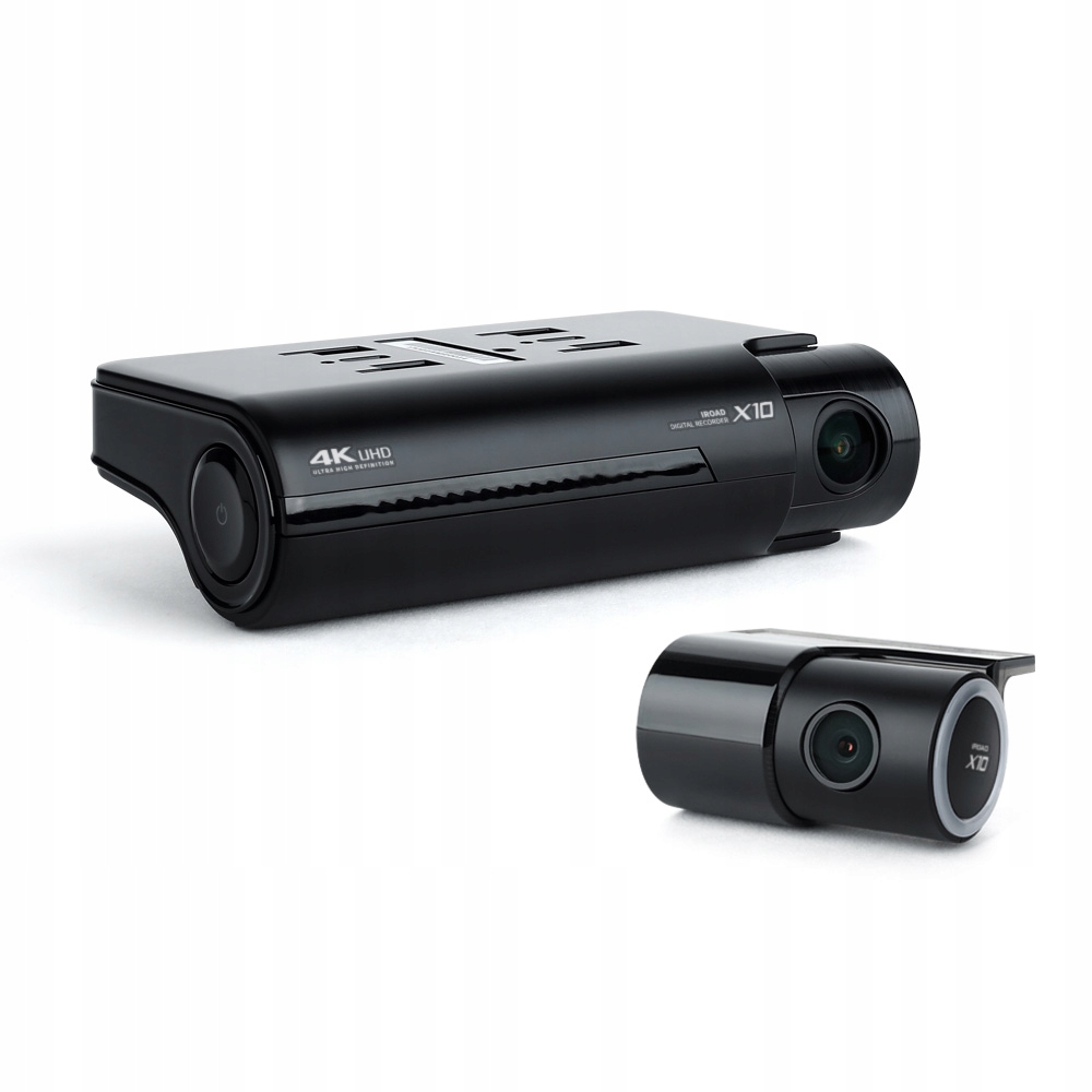 Wideorejestrator IROAD z trybem parkingowym 4K UHD