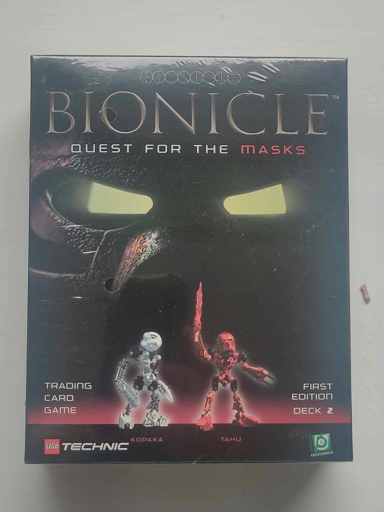 Lego Bionicle Quest for the Masks Card Game UNIKAT FOLIA