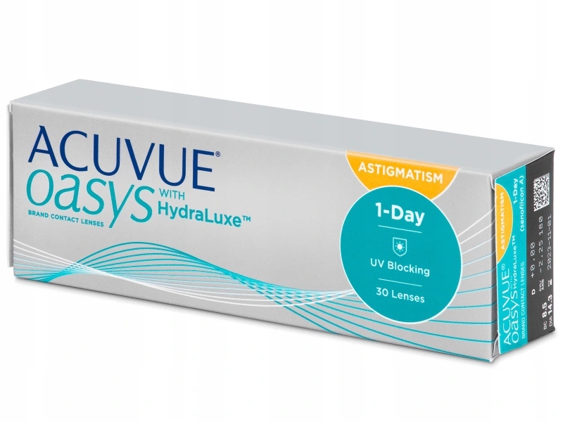 Acuvue Oasys 1-Day HydraLuxe for Astigmatism +3.25