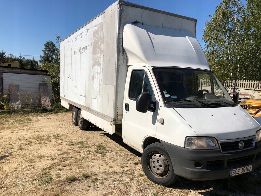 FIAT DUCATO KONTENER kat B do 3.5t na bliżniakach