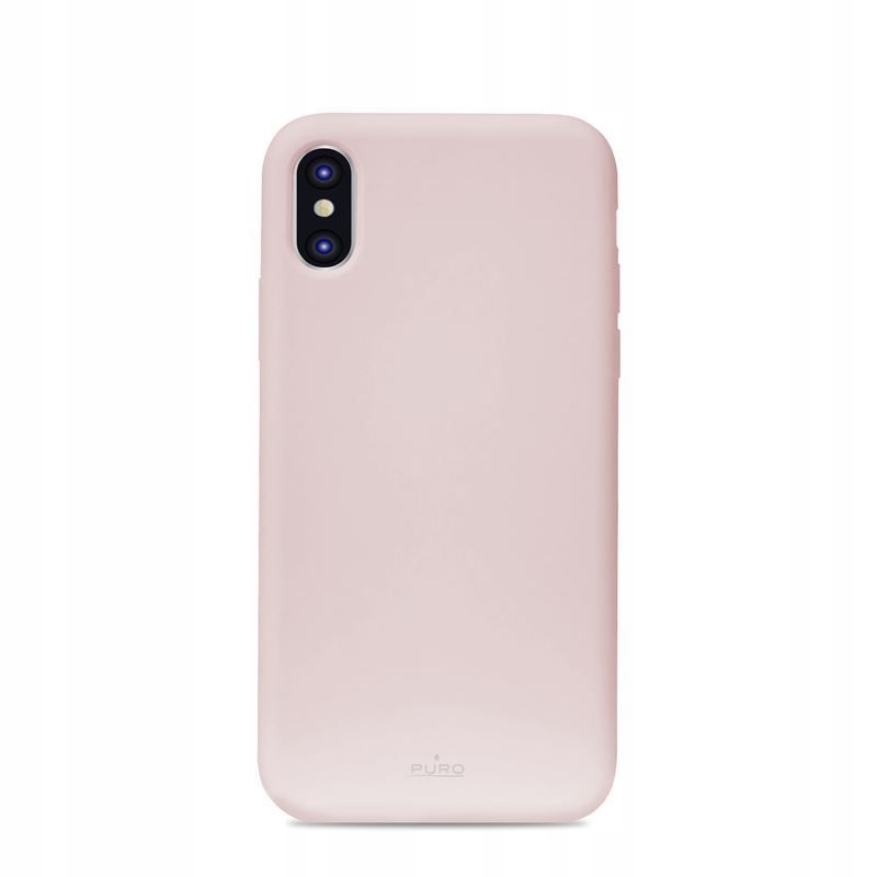 Etui iPhone Xs Max różowy PURO ICON Cover