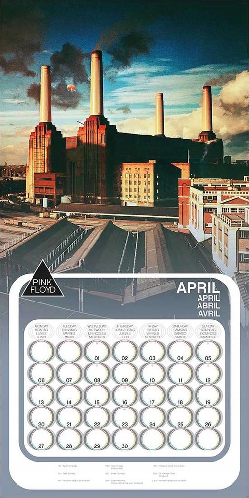 Купить Pink Floyd - Официальный календарь 2020: отзывы, фото, характеристики в интерне-магазине Aredi.ru