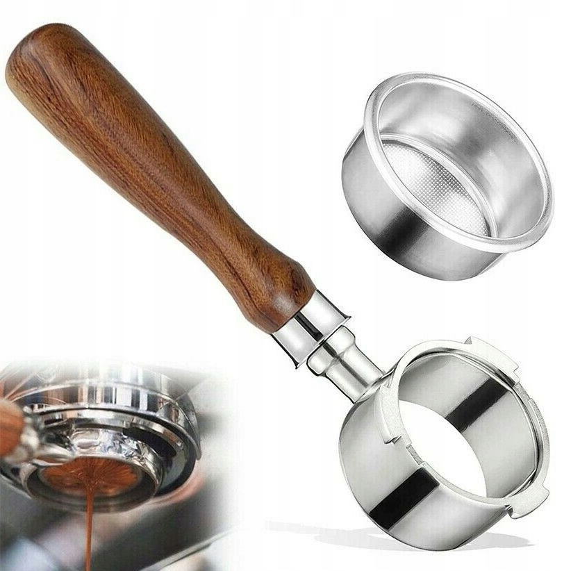 51mm-Bezdenna kolba do ekspresu do kawy Delonghi