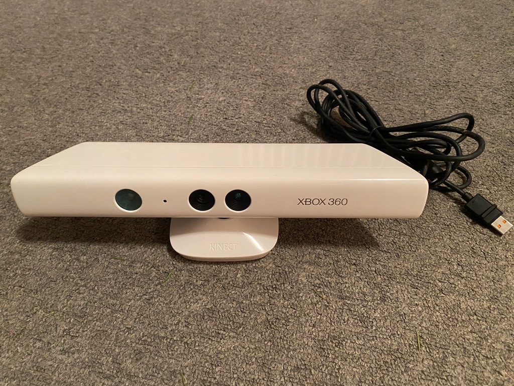 KINECT sensor ruchu XBOX 360 white biały