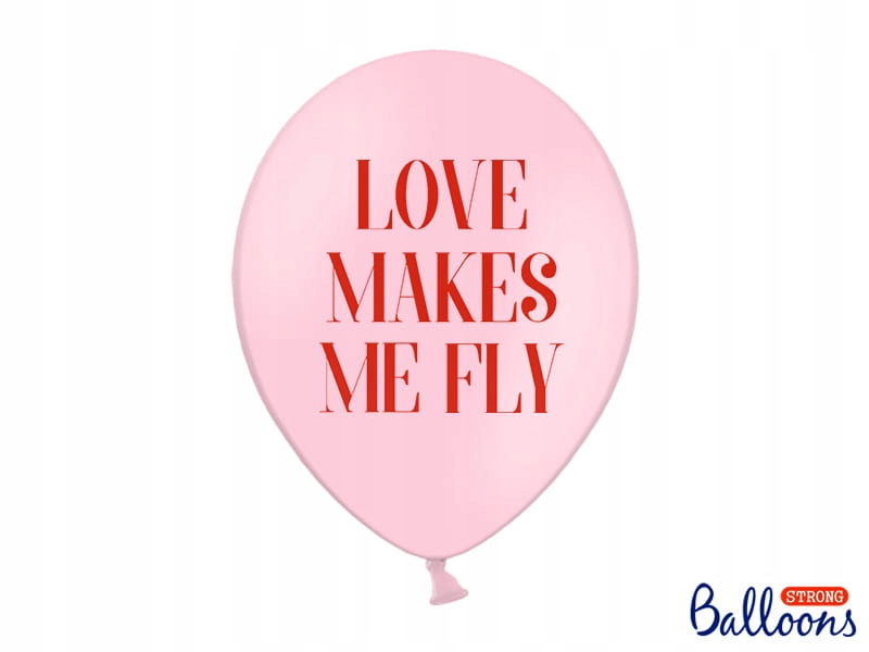 balon LOVE MAKES ME FLY 30 cm