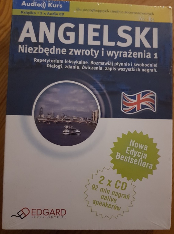 Kurs języka angielskiego. Książka plus 2  Audio CD