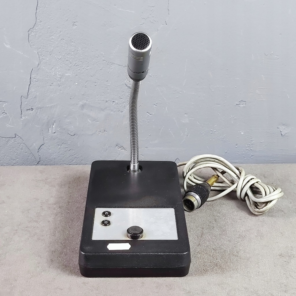Mikrofon Stary pulpitowy Telefunken TM 168/200 Ohm