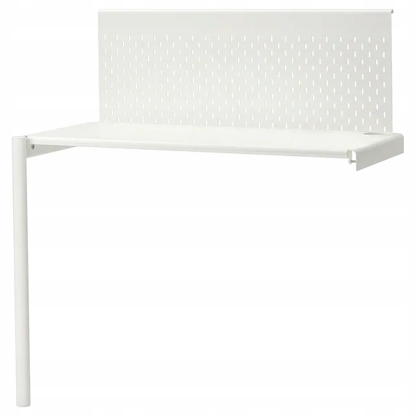 IKEA VITVAL Blat biurka biały 95x45 cm