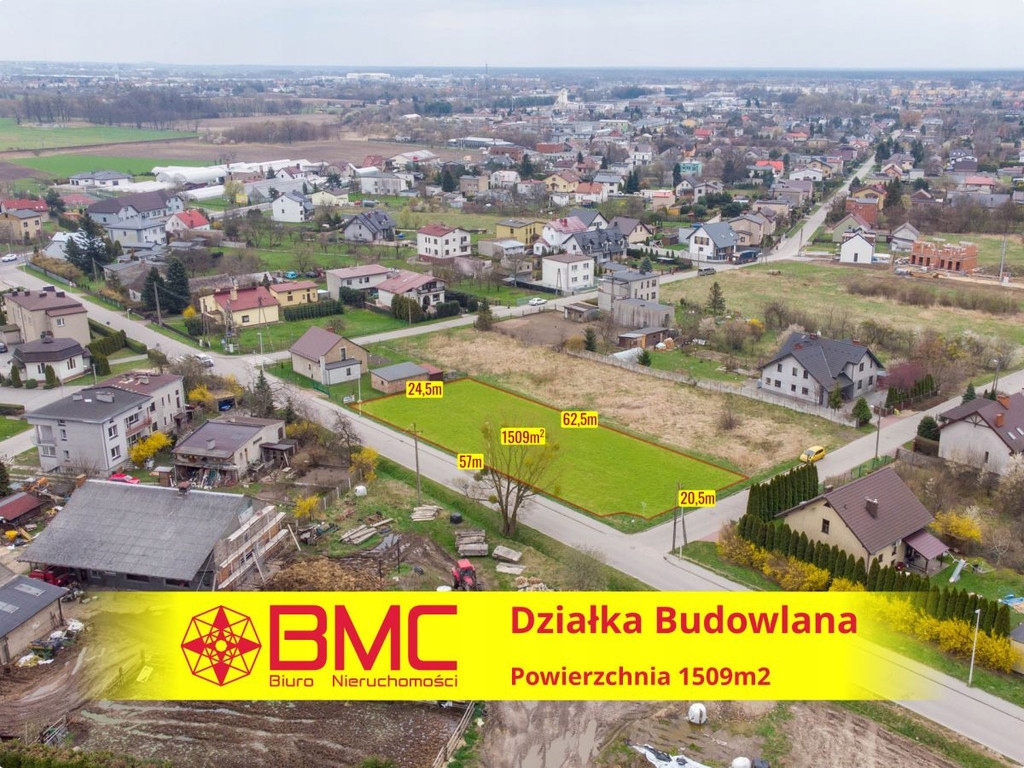 Działka, Lubliniec, 1509 m²