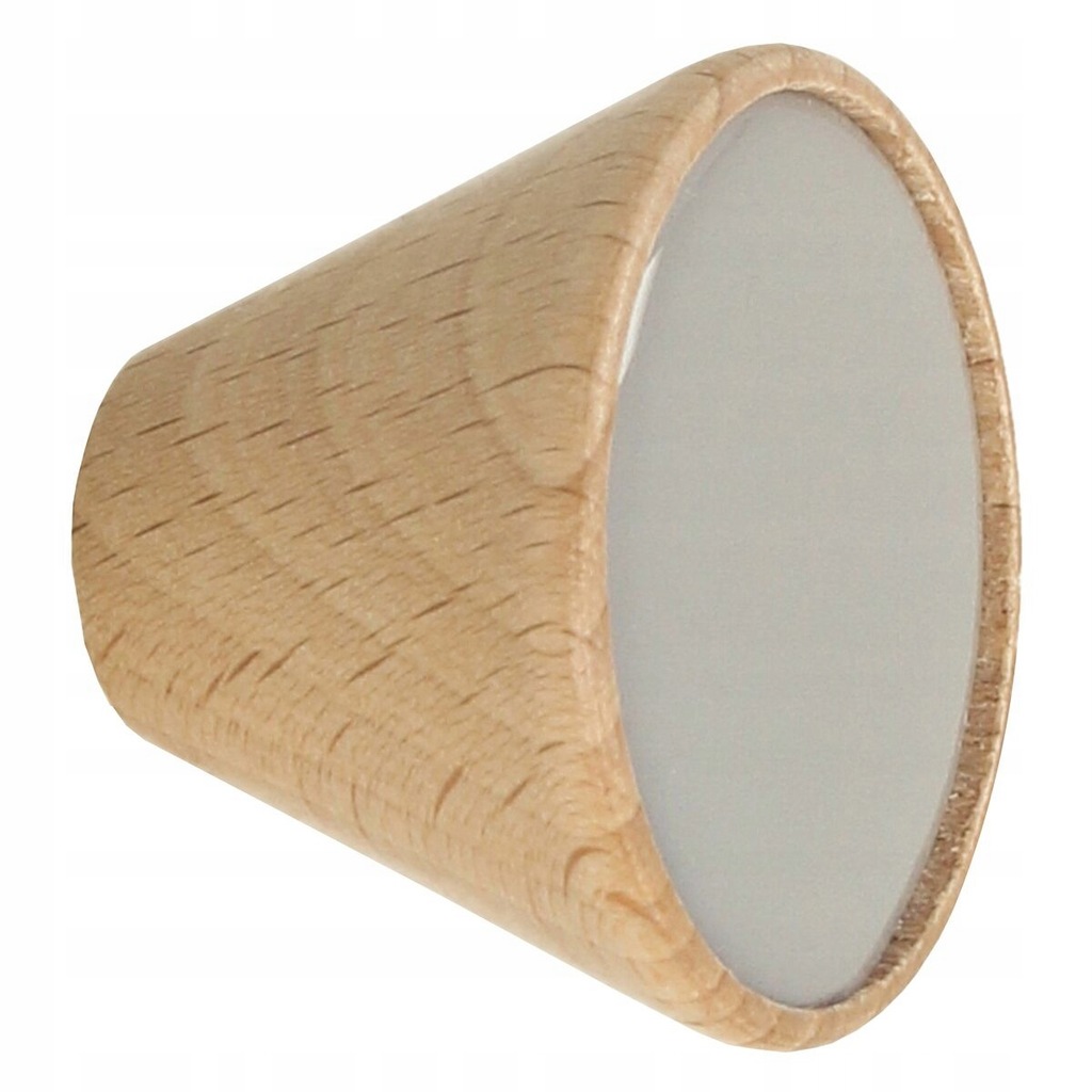 Gałka meblowa GD09-D10-V114 szara/drewno