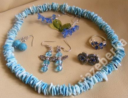 ~~ mix niebieskie biżuterii ~~
