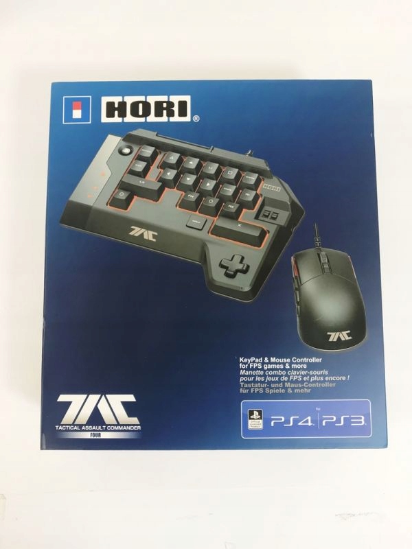 HORI TAC FOUR PS3 / PS4 MYSZ + KLAWIATURA