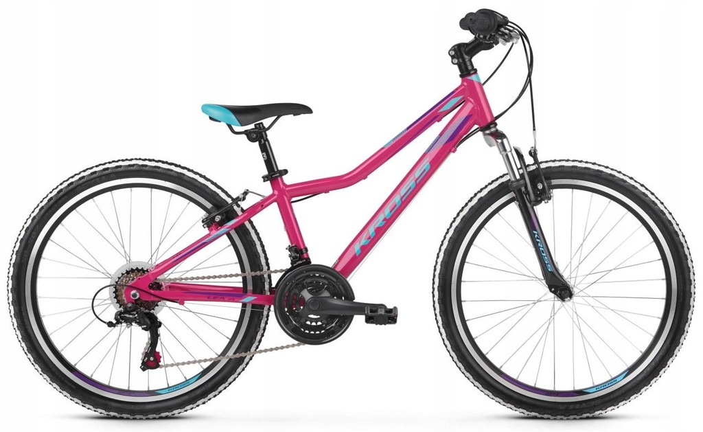 Rower Kross Lea Junior 1.0 24” różowy +błotniki 9190985197