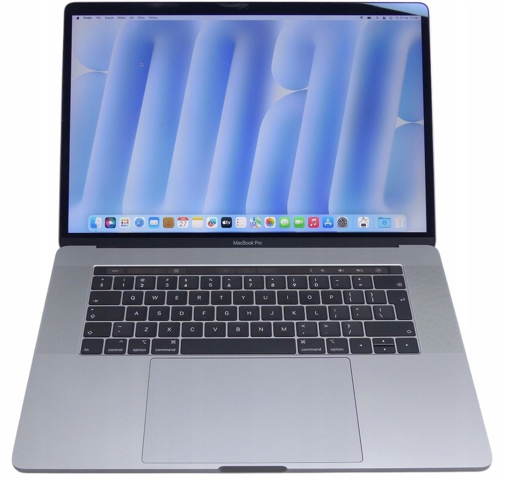 Apple MacBook Pro 15" A1990 i7-9750H 32GB 256 SSD Radeon Pro 555X Klasa A
