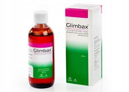 GLIMBAX, płyn do płukania jamy ustnej, 200 ml