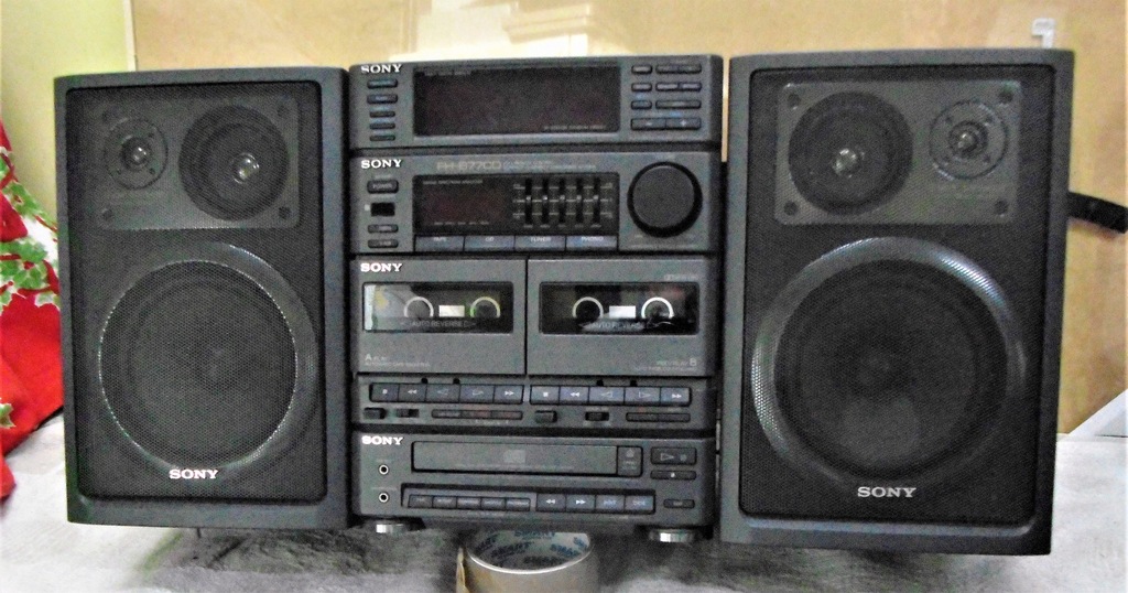 RADIOMAGNETOFON SONY HCD-H77 Usterki!