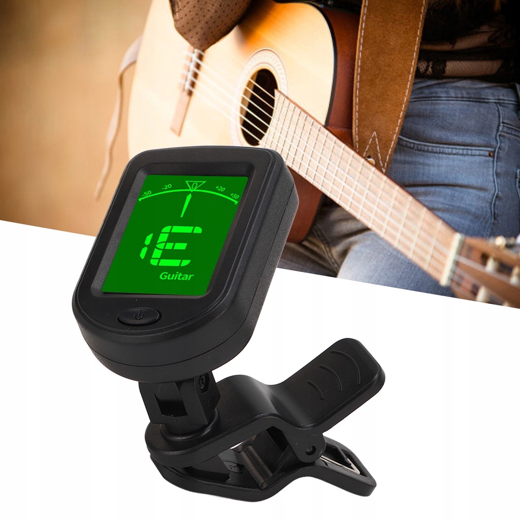 STROIK TUNER DO GITARY UKULELE SKRZYPIEC BASU