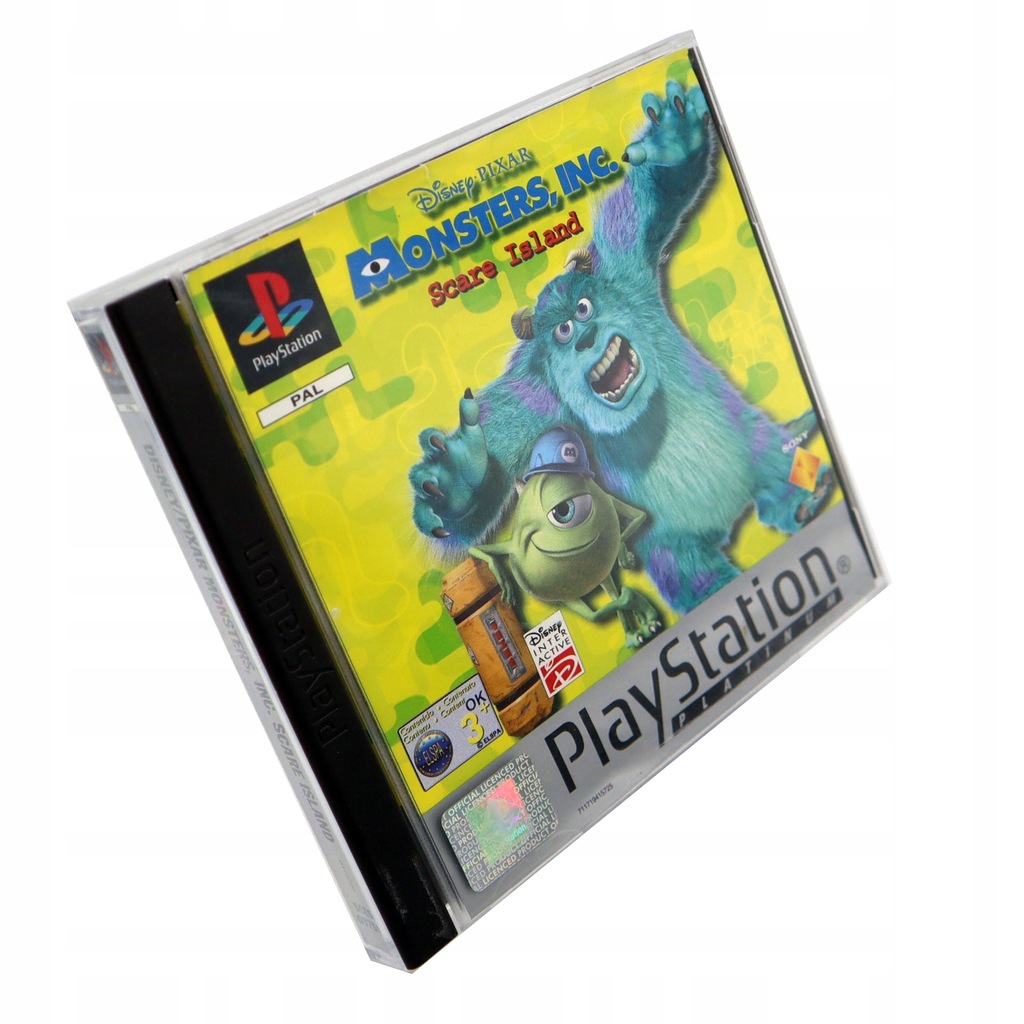Monsters Inc ( Potwory i Spółka Platinum ) - PlayStation PSX PS1