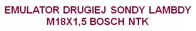 Купить ЭМУЛЯТОР ВТОРОГО ЛЯМБДА-ЗОНДА М18Х1.5 BOSCH NTK: отзывы, фото, характеристики в интерне-магазине Aredi.ru